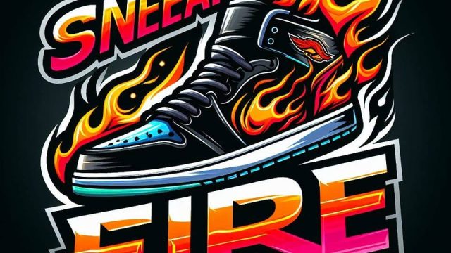 Logo Sneakers Fire Medellín